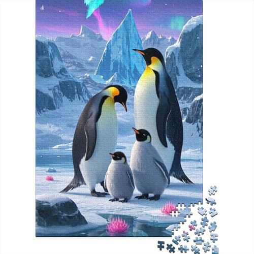 Pinguin - Klassisches 1000 Teile Puzzle, Holz Edition, Herausforderung Und Spaß Für Erwachsene & Heranwachsende Pinguin - Klassisches 1000 Teile Puzzle, Holz Edition, Herausforderung Und Spaß Für Erwachsene & Heranwachsende von FSMHDG