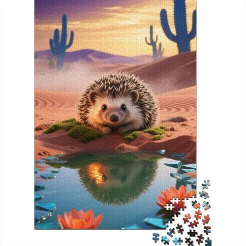 Puzzle 1000 Teile Aus Holz - African Pygmy Igel, Ideales Familienspiel, Lernspielzeug Für Heranwachsende, Spannende Freizeitgestaltung Für Alle Altersgruppen Puzzle 1000 Teile Aus Holz - African Pygmy Igel, Ideales Familienspiel, Lernspielzeug Für Heranwachsende, Spannende Freizeitgestaltung Für Alle Altersgruppen von FSMHDG
