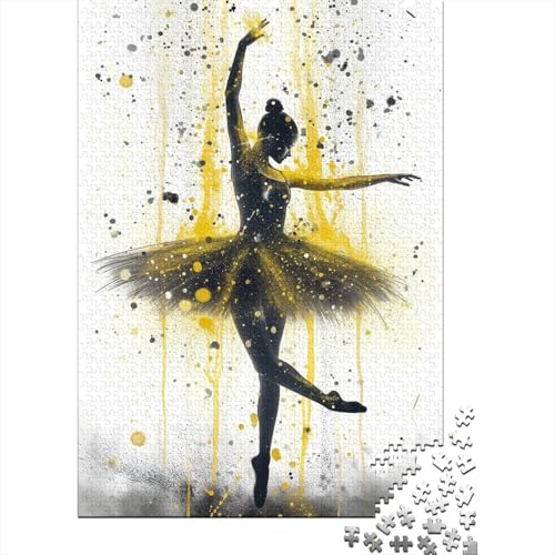 Puzzle 1000 Teile Aus Holz - Ballett Tanz, Ideales Familienspiel, Lernspielzeug Für Heranwachsende, Spannende Freizeitgestaltung Für Alle Altersgruppen Puzzle 1000 Teile Aus Holz - Ballett Tanz, Ideales Familienspiel, Lernspielzeug Für Heranwachsende, Spannende Freizeitgestaltung Für Alle Altersgruppen von FSMHDG
