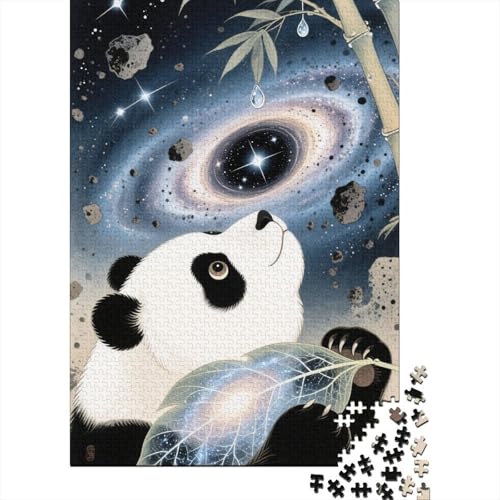 Puzzle 1000 Teile Aus Holz - Panda, Ideales Familienspiel, Lernspielzeug Für Heranwachsende, Spannende Freizeitgestaltung Für Alle Altersgruppen Puzzle 1000 Teile Aus Holz - Panda, Ideales Familienspiel, Lernspielzeug Für Heranwachsende, Spannende Freizeitgestaltung Für Alle Altersgruppen von FSMHDG