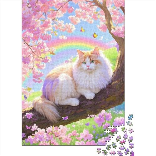 Puzzle 1000 Teile Aus Holz - Perserkatze, Ideales Familienspiel, Lernspielzeug Für Heranwachsende, Spannende Freizeitgestaltung Für Alle Altersgruppen Puzzle 1000 Teile Aus Holz - Perserkatze, Ideales Familienspiel, Lernspielzeug Für Heranwachsende, Spannende Freizeitgestaltung Für Alle Altersgruppen von FSMHDG