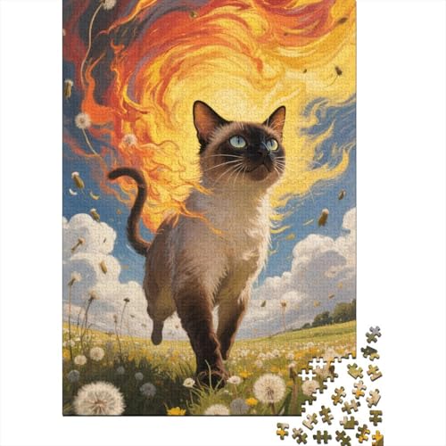 Puzzle-Leidenschaft Balinesenkaternkater in 1000 Teilen | Ökologisches Holzspielzeug Für Anspruchsvolle Puzzler | Spaß Für Die Ganze Familie Puzzle-Leidenschaft Balinesenkaternkater in 1000 Teilen | Ökologisches Holzspielzeug Für Anspruchsvolle Puzzler | Spaß Für Die Ganze Familie von FSMHDG
