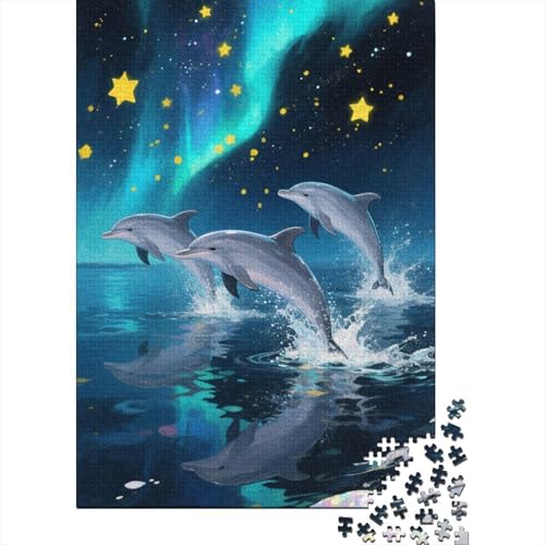 Puzzle-Leidenschaft Delfin in 1000 Teilen | Ökologisches Holzspielzeug Für Anspruchsvolle Puzzler | Spaß Für Die Ganze Familie Puzzle-Leidenschaft Delfin in 1000 Teilen | Ökologisches Holzspielzeug Für Anspruchsvolle Puzzler | Spaß Für Die Ganze Familie von FSMHDG