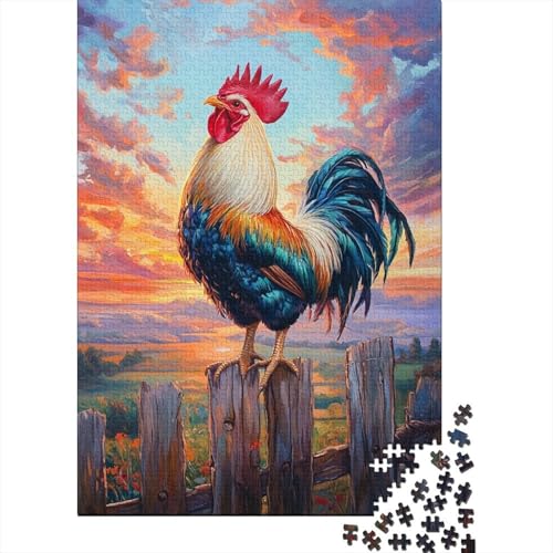 Puzzle-Leidenschaft Hahn in 1000 Teilen | Ökologisches Holzspielzeug Für Anspruchsvolle Puzzler | Spaß Für Die Ganze Familie Puzzle-Leidenschaft Hahn in 1000 Teilen | Ökologisches Holzspielzeug Für Anspruchsvolle Puzzler | Spaß Für Die Ganze Familie von FSMHDG