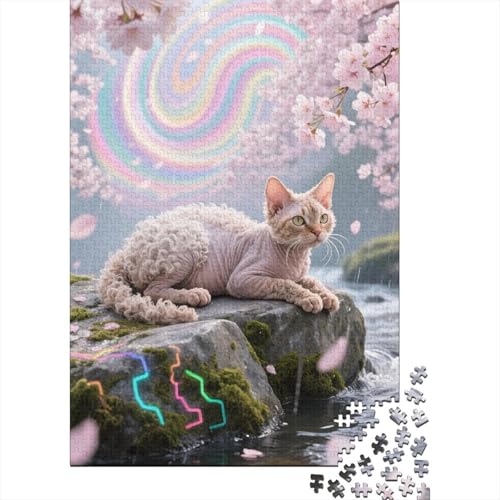 Puzzle-Meisterwerk Devon Rex | 1000 Teile Aus Nachhaltigem Holz | Herausforderndes Rätselspiel Für Erwachsene Und Heranwachsende Puzzle-Meisterwerk Devon Rex | 1000 Teile Aus Nachhaltigem Holz | Herausforderndes Rätselspiel Für Erwachsene Und Heranwachsende von FSMHDG