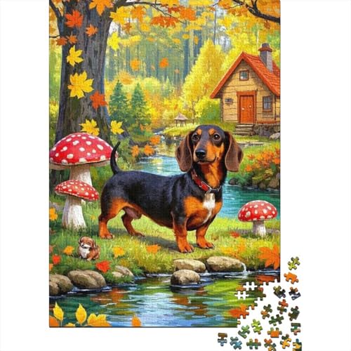 Puzzle-Spaß Dackel in 1000 Teilen | Nachhaltiges Holzspielzeug Für Kreative Köpfe | Geeignet Für Alle Altersgruppen Puzzle-Spaß Dackel in 1000 Teilen | Nachhaltiges Holzspielzeug Für Kreative Köpfe | Geeignet Für Alle Altersgruppen von FSMHDG
