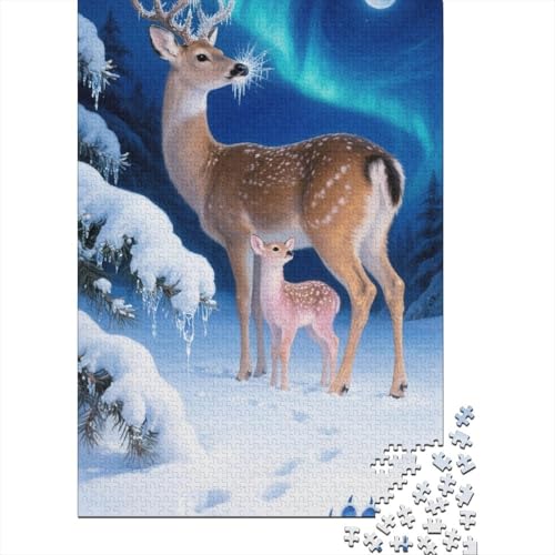 Puzzle-Spaß Hirsch in 1000 Teilen | Nachhaltiges Holzspielzeug Für Kreative Köpfe | Geeignet Für Alle Altersgruppen Puzzle-Spaß Hirsch in 1000 Teilen | Nachhaltiges Holzspielzeug Für Kreative Köpfe | Geeignet Für Alle Altersgruppen von FSMHDG