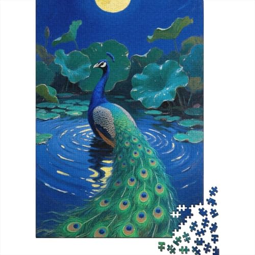 Puzzlekunst Pfau in Holz | 1000 Teile Für Eine Inspirierende Herausforderung | Bildungsspielzeug Für Die Ganze Familie Puzzlekunst Pfau in Holz | 1000 Teile Für Eine Inspirierende Herausforderung | Bildungsspielzeug Für Die Ganze Familie von FSMHDG