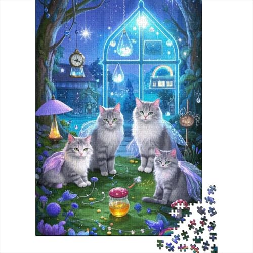 Ragdoll-Katze-Katze - 1000 Teile Für Puzzle-Enthusiasten | Holzspielzeug, Das Den Verstand Schärft | Ideal Für Jede Altersgruppe Ragdoll-Katze-Katze - 1000 Teile Für Puzzle-Enthusiasten | Holzspielzeug, Das Den Verstand Schärft | Ideal Für Jede Altersgruppe von FSMHDG