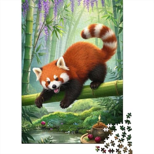 RotPanda: 1000-Teile Holzpuzzle | Faszinierendes Spielzeug Für Geduld Und Geschick | Geeignet Für Jung Und Alt RotPanda: 1000-Teile Holzpuzzle | Faszinierendes Spielzeug Für Geduld Und Geschick | Geeignet Für Jung Und Alt von FSMHDG
