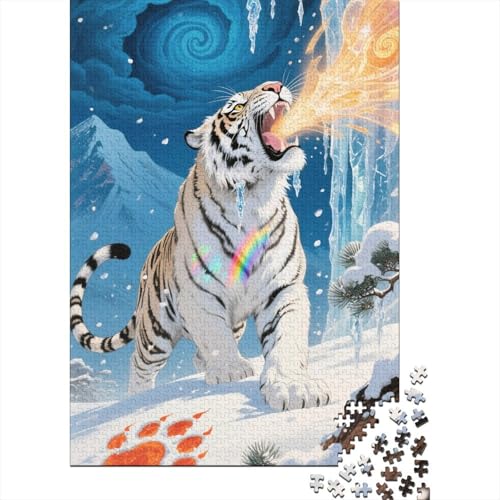 Tiger - 1000 Teile Holzpuzzle Für Die Entwicklung Von Geduld Und Aufmerksamkeit, Unterhaltsames Lernspielzeug Tiger - 1000 Teile Holzpuzzle Für Die Entwicklung Von Geduld Und Aufmerksamkeit, Unterhaltsames Lernspielzeug von FSMHDG