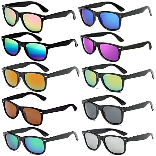FSMILING Set bunte Sonnenbrille, für Damen und Herren, Set Neon-Brille, Fantasie-Brille, Party-Pack FSMILING Set bunte Sonnenbrille, für Damen und Herren, Set Neon-Brille, Fantasie-Brille, Party-Pack von FSMILING