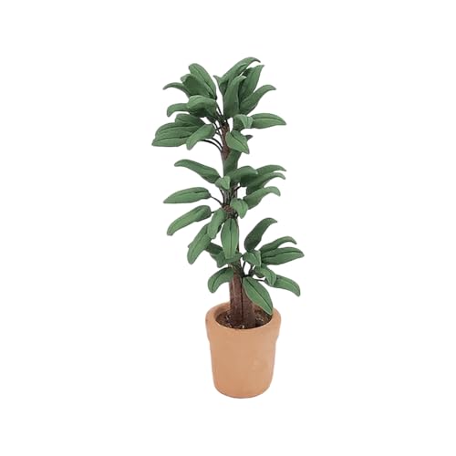 1:12 Scale Dollhouse Miniature Potted Trees Mini Resin Plant Figurines Micro Doll House Plants Fairy Garden Bonsai Ornament Realistic Dollhouse Garden Decor for DIY Crafts 1:12 Scale Dollhouse Miniature Potted Trees Mini Resin Plant Figurines Micro Doll House Plants Fairy Garden Bonsai Ornament Realistic Dollhouse Garden Decor for DIY Crafts von FSSTUD