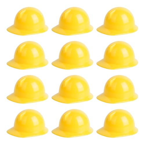 30 Stück kleine Kunststoff-Bauhüte Miniatur-Puppenhüte Mini-Bauhelme Weinflaschenaufsatz Hut dekorativer kleiner Partyhut für DIY-Projekte 30 Stück kleine Kunststoff-Bauhüte Miniatur-Puppenhüte Mini-Bauhelme Weinflaschenaufsatz Hut dekorativer kleiner Partyhut für DIY-Projekte von FSSTUD