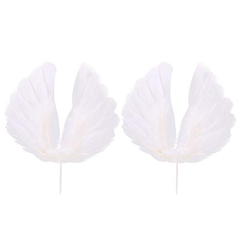 5 Stück Engelsflügel Federn Kuchen Cake Topper Tortenstecker Tortendeko Kuchendekoration für Geburtstagsdeko 5 Stück Engelsflügel Federn Kuchen Cake Topper Tortenstecker Tortendeko Kuchendekoration für Geburtstagsdeko von FSSTUD