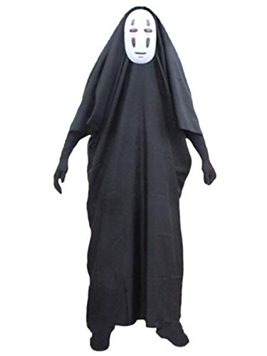 FStory&Winyee Damen Herren Kostüm Halloween Horror Maske Umhang Cosplay Kleid Kostüm Karneval Fasching Party Verkleidung für Erwachsene Schwarzes Dämonenkostüm Zombie Große Größe FStory&Winyee Damen Herren Kostüm Halloween Horror Maske Umhang Cosplay Kleid Kostüm Karneval Fasching Party Verkleidung für Erwachsene Schwarzes Dämonenkostüm Zombie Große Größe von FStory&Winyee