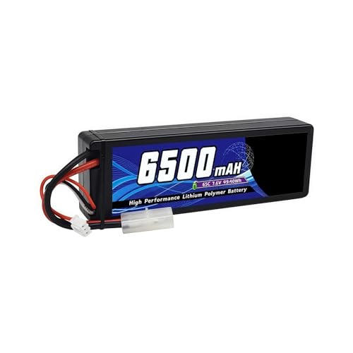6500 mAh Lipo-Akku 2S1P 7,6 V 65C mit XT60 XT90 EC5 TRX 2P-Anschluss for RC-Auto-Lipo-Akku-LKW RC FPV-Drohne Flugzeug-Boot-Buggy-Teile(1Unit 2P) von FTGADRYF