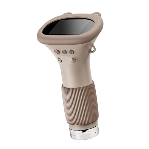 FTVOGUE 1000x Kindermikroskop mit 2 Zoll Bildschirm, Digitalkamera für Fotovideo, 100x-1000x Zoom, USB-Anschluss für PC, Speicher für 400 Fotos 8 LED-Leuchten Tragbares von FTVOGUE