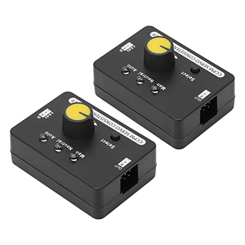 FTVOGUE 2PCS RC Servo Tester Geschwindigkeitsregulation MCU Steuerkonsistenz Master Manual Lenkungsprüfer für Servomotoren und ESCs FTVOGUE 2PCS RC Servo Tester Geschwindigkeitsregulation MCU Steuerkonsistenz Master Manual Lenkungsprüfer für Servomotoren und ESCs von FTVOGUE