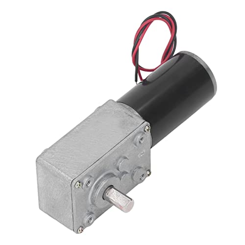 FTVOGUE 30 U/Min, DC-Zahnradmotor Reversible Selbstverriegelte Aluminiumlegierungschale, Reibungsloser Betrieb, Robustes Design, Geschwindigkeitsreduktionsmotor, Selbstverriegelungstechnologie, von FTVOGUE