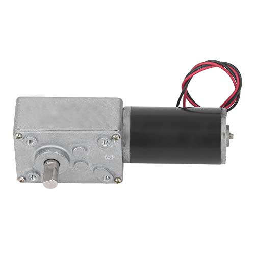FTVOGUE 30 U/Min, DC-Zahnradmotor Reversible Selbstverriegelte Aluminiumlegierungschale, Reibungsloser Betrieb, Robustes Design, Geschwindigkeitsreduktionsmotor, Selbstverriegelungstechnologie, von FTVOGUE