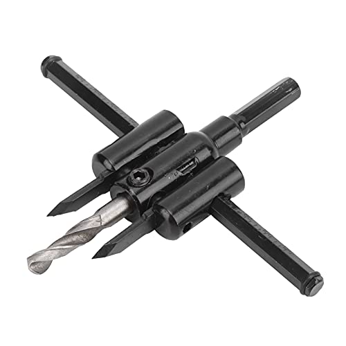FTVOGUE 45 Stahllochöffner mit Skalierungsstange 30 Mm-200 Mm, Starke Torsion, Schnell und Einfach Öffnen von Löchern, Ideal für Holzbearbeitungsbegeisterte FTVOGUE 45 Stahllochöffner mit Skalierungsstange 30 Mm-200 Mm, Starke Torsion, Schnell und Einfach Öffnen von Löchern, Ideal für Holzbearbeitungsbegeisterte von FTVOGUE