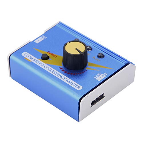 FTVOGUE CCPM Servo Tester | Aluminiumlegierung Gehäuse | 3 Servo -Synchronisierungstest | ESC -Kontrolle | RC Flugzeuge & Hubschrauberautos FTVOGUE CCPM Servo Tester | Aluminiumlegierung Gehäuse | 3 Servo -Synchronisierungstest | ESC -Kontrolle | RC Flugzeuge & Hubschrauberautos von FTVOGUE