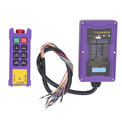 FTVOGUE Der Drahtlose Kran -Controller IP67 Hufekontrolle, Vereinfachte Steuerung für Förderer und CNC (220V) von FTVOGUE