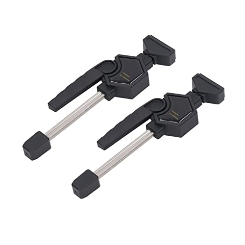 FTVOGUE Holzbearbeitung Schnelle Klemmen Einstellbarer Arbeitssparvorstellungen für Board, Ergonomische Schwarze Griffelemente für Verschiedene Jobs (20MM) von FTVOGUE
