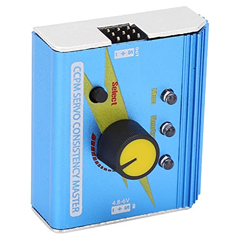 FTVOGUE Servo-Tester, 3 Modi, DC4.8-6V, Vergleichen Sie die Zeit Gleichzeitig mit 3 Zahnradantriebslicht, Manueller Modus, Neutraler Modus für RC-Flugzeug FTVOGUE Servo-Tester, 3 Modi, DC4.8-6V, Vergleichen Sie die Zeit Gleichzeitig mit 3 Zahnradantriebslicht, Manueller Modus, Neutraler Modus für RC-Flugzeug von FTVOGUE