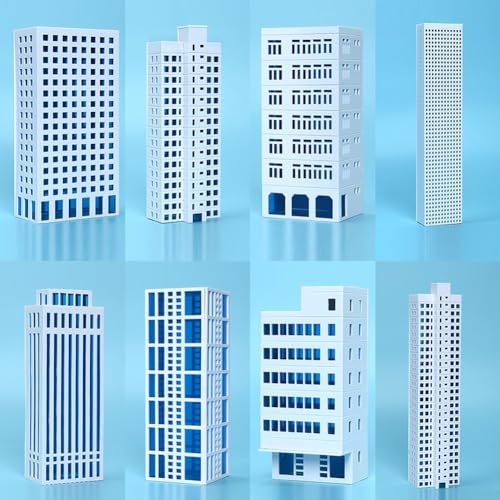 Montage erforderlich N Scale Büro Wohnung Modellzug Eisenbahn Bausatz für pädagogische Nutzung (G07) von FUANA