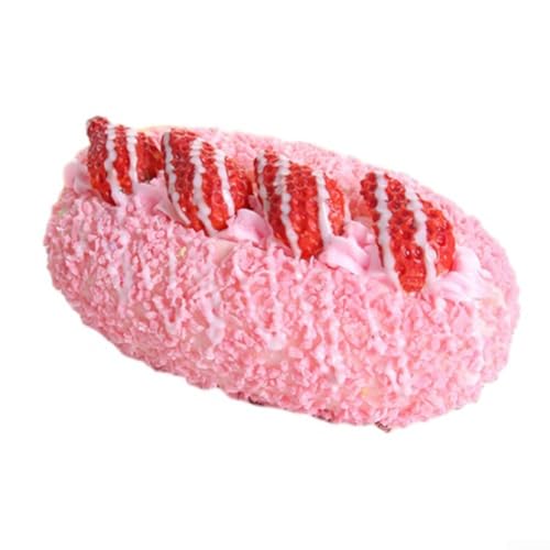 Weiche Duftsimulation, gefälschtes Brot, Basteln, Ornamente, Lebensmittelmodelle, Requisiten, Display, lange Lebensdauer (für Pink) von FUANA
