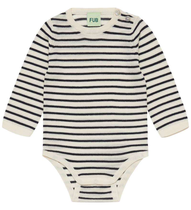 FUB Body l/ä - Strick - Wolle - Ecru/Navy - FUB - 74 - Body L/Ä FUB Body l/ä - Strick - Wolle - Ecru/Navy - FUB - 74 - Body L/Ä von FUB