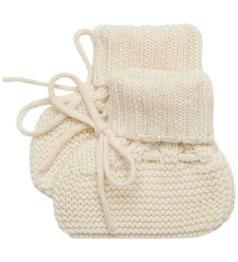 FUB Krabbelschuhe - Wolle - Ecru - FUB - 56/62 - Krabbelschuhe FUB Krabbelschuhe - Wolle - Ecru - FUB - 56/62 - Krabbelschuhe von FUB