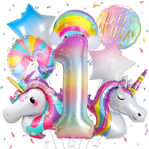 Deko 1. Geburtstag Mädchen,Einhorn Geburtstagsdeko 1 Jahr,Einhorn Luftballons 1. Geburtstag, Zahl 1 Folienballon Einhorn Party Deko,Einhorn Deko kindergeburtstag 1 jahr Deko 1. Geburtstag Mädchen,Einhorn Geburtstagsdeko 1 Jahr,Einhorn Luftballons 1. Geburtstag, Zahl 1 Folienballon Einhorn Party Deko,Einhorn Deko kindergeburtstag 1 jahr von FUBABCO