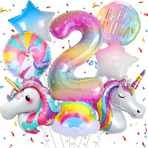Deko 2. Geburtstag Mädchen,Einhorn Geburtstagsdeko 2 Jahr,Einhorn Luftballons 2. Geburtstag, Zahl 2 Folienballon Einhorn Party Deko,Einhorn Deko kindergeburtstag 2 jahr Deko 2. Geburtstag Mädchen,Einhorn Geburtstagsdeko 2 Jahr,Einhorn Luftballons 2. Geburtstag, Zahl 2 Folienballon Einhorn Party Deko,Einhorn Deko kindergeburtstag 2 jahr von FUBABCO