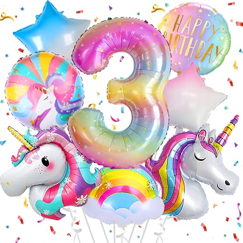 Deko 3. Geburtstag Mädchen,Einhorn Geburtstagsdeko 3 Jahr,Einhorn Luftballons 3. Geburtstag, Zahl 3 Folienballon Einhorn Party Deko,Einhorn Deko kindergeburtstag 3 jahr Deko 3. Geburtstag Mädchen,Einhorn Geburtstagsdeko 3 Jahr,Einhorn Luftballons 3. Geburtstag, Zahl 3 Folienballon Einhorn Party Deko,Einhorn Deko kindergeburtstag 3 jahr von FUBABCO