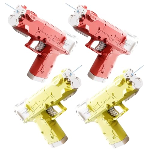 Wasserpistole Klein, 2er Set Spritzpistole Wasser bis zu 6-8m, Wasserspritzpistole, Wasserpistole Schwarz, Wasserpistole Kinder, Water Gun tragbar, für Outdoor Pools Wasserschlachten Strände (B*2) von FUFRE