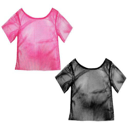 FUIPVGI 2 Stücke 80er Jahre Outfit Damen, Damen Netzshirt Netztop, Off Shoulder Netzshirt, Party Accessoires, Damen Tops Neon 90er Jahre, für Geburtstag Cosplay Faschingskostüm Karneval FUIPVGI 2 Stücke 80er Jahre Outfit Damen, Damen Netzshirt Netztop, Off Shoulder Netzshirt, Party Accessoires, Damen Tops Neon 90er Jahre, für Geburtstag Cosplay Faschingskostüm Karneval von FUIPVGI