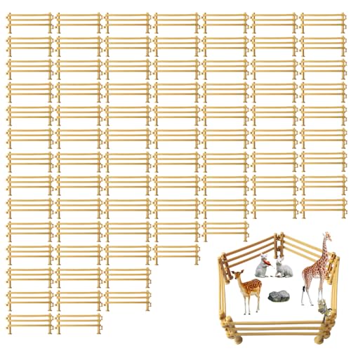 FULHANY 80 StüCk Zaun Spielzeug - Spielzeug Zaun - Pferdezaun Spielzeug - Verwendung FüR PäDagogische Geschenke, Kindergeschenke, DIY Tier Zaun Scheune Zaun Mikro Landschaft Dekoration FULHANY 80 StüCk Zaun Spielzeug - Spielzeug Zaun - Pferdezaun Spielzeug - Verwendung FüR PäDagogische Geschenke, Kindergeschenke, DIY Tier Zaun Scheune Zaun Mikro Landschaft Dekoration von FULHANY