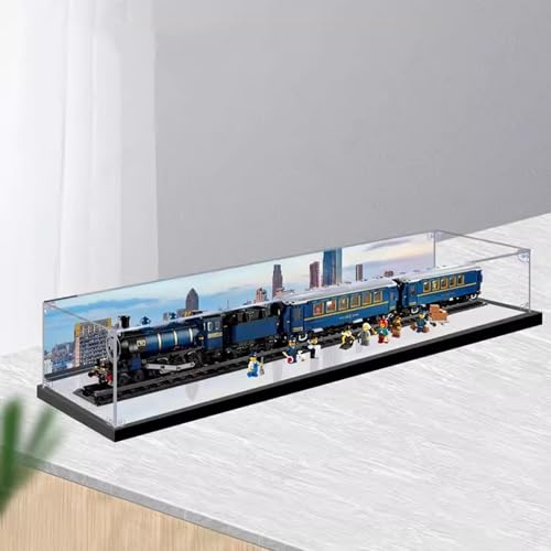 Acryl Vitrine Kompatibel Mit 21344 Orient Express, Schaukasten Showcase Staubdichte Display Case für 21344 - Nicht Enthalten Modellbausatz Acryl Vitrine Kompatibel Mit 21344 Orient Express, Schaukasten Showcase Staubdichte Display Case für 21344 - Nicht Enthalten Modellbausatz von FULHOLPE