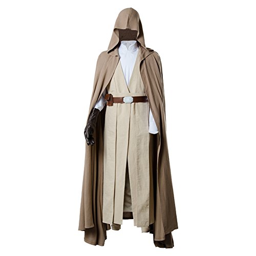 Fuman The Last Jedi Luke Skywalker Outfit Cosplay Kostüm Herren Ver.2 XL von Fuman