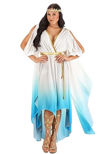 Deluxe Goddess Fancy Dress Costume for Women | Greek Goddess Fancy Dress Costumes Large von FUN Costumes
