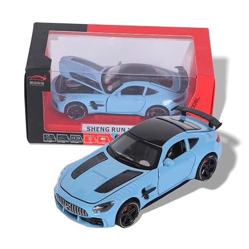 FUNFY Mercedes Benz AMG GT 1:32 Scale Scalable Car | Assorted | Plastic and Metal | Openable Doors, Bonnet & Tailgate with LED | Music for Immersive Playing Experience | for Kids FUNFY Mercedes Benz AMG GT 1:32 Scale Scalable Car | Assorted | Plastic and Metal | Openable Doors, Bonnet & Tailgate with LED | Music for Immersive Playing Experience | for Kids von FUNFY