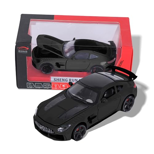 FUNFY Mercedes Benz AMG GT 1:32 Scale Scalable Car | Assorted | Plastic and Metal | Openable Doors, Bonnet & Tailgate with LED | Music for Immersive Playing Experience | for Kids FUNFY Mercedes Benz AMG GT 1:32 Scale Scalable Car | Assorted | Plastic and Metal | Openable Doors, Bonnet & Tailgate with LED | Music for Immersive Playing Experience | for Kids von FUNFY
