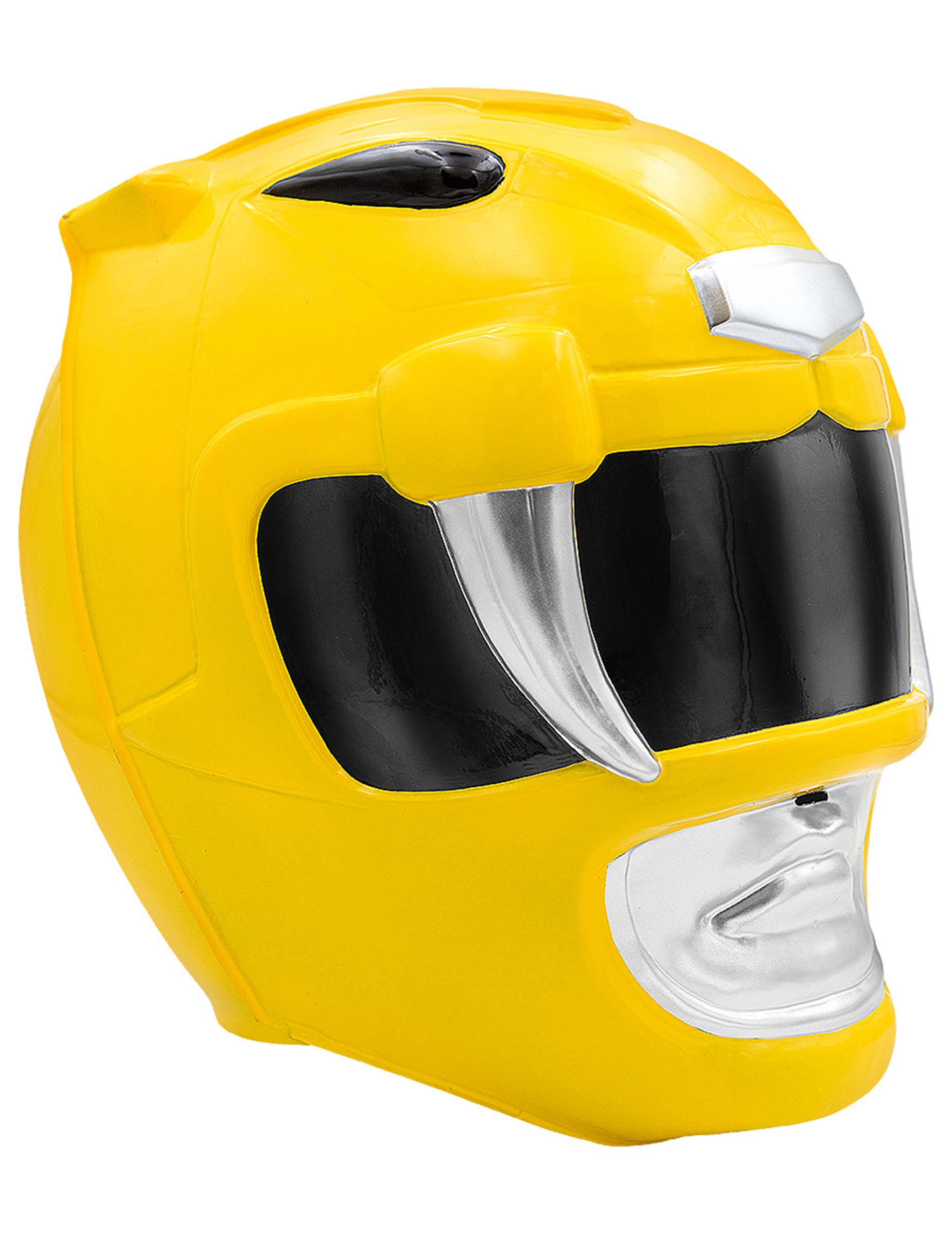 Gelber Power Ranger Maske Erwachsene Gelber Power Ranger Maske Erwachsene von FUNIGLOBAL