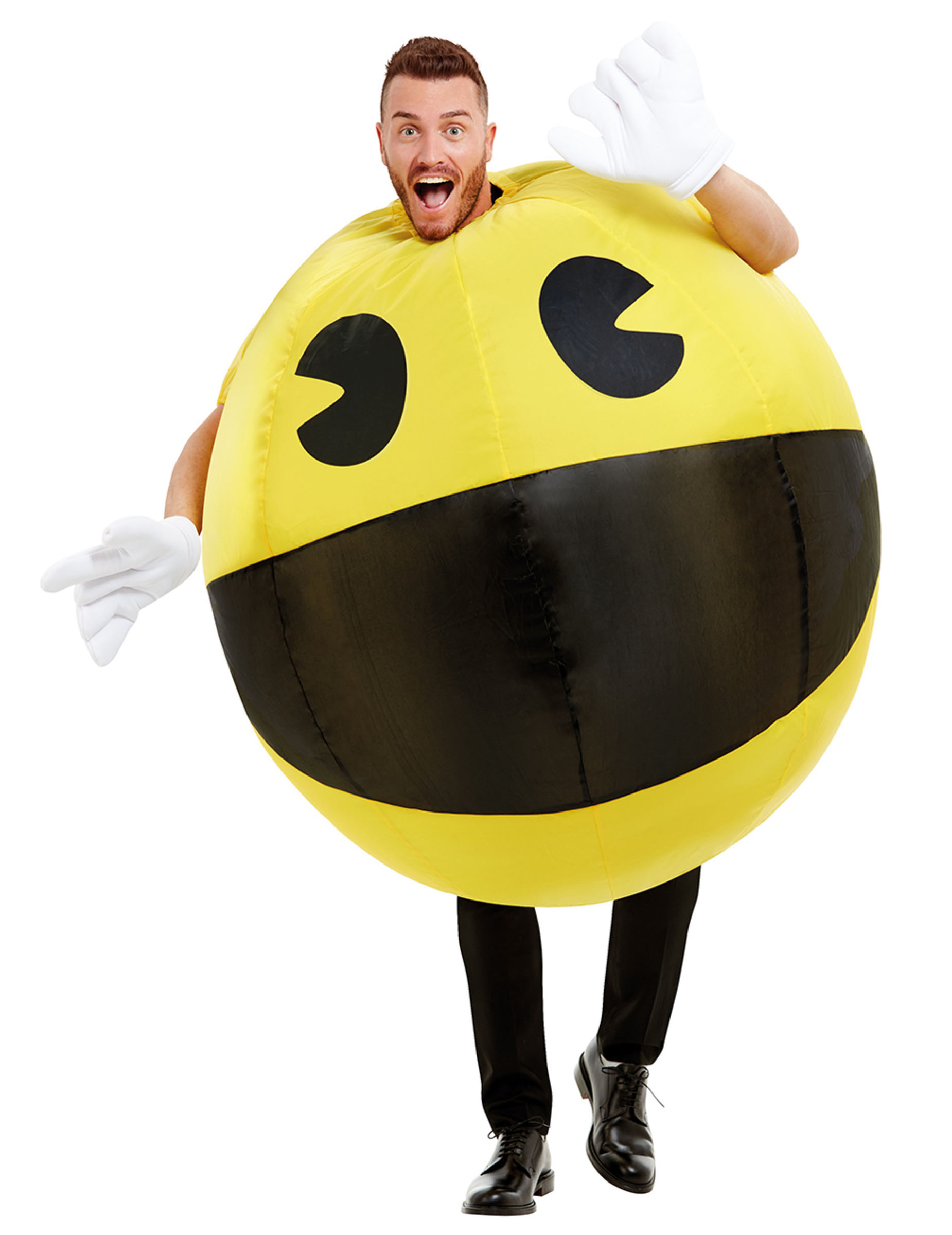 Kostüm Pac-Man aufblasbar Erwachsene Kostüm Pac-Man aufblasbar Erwachsene von FUNIGLOBAL