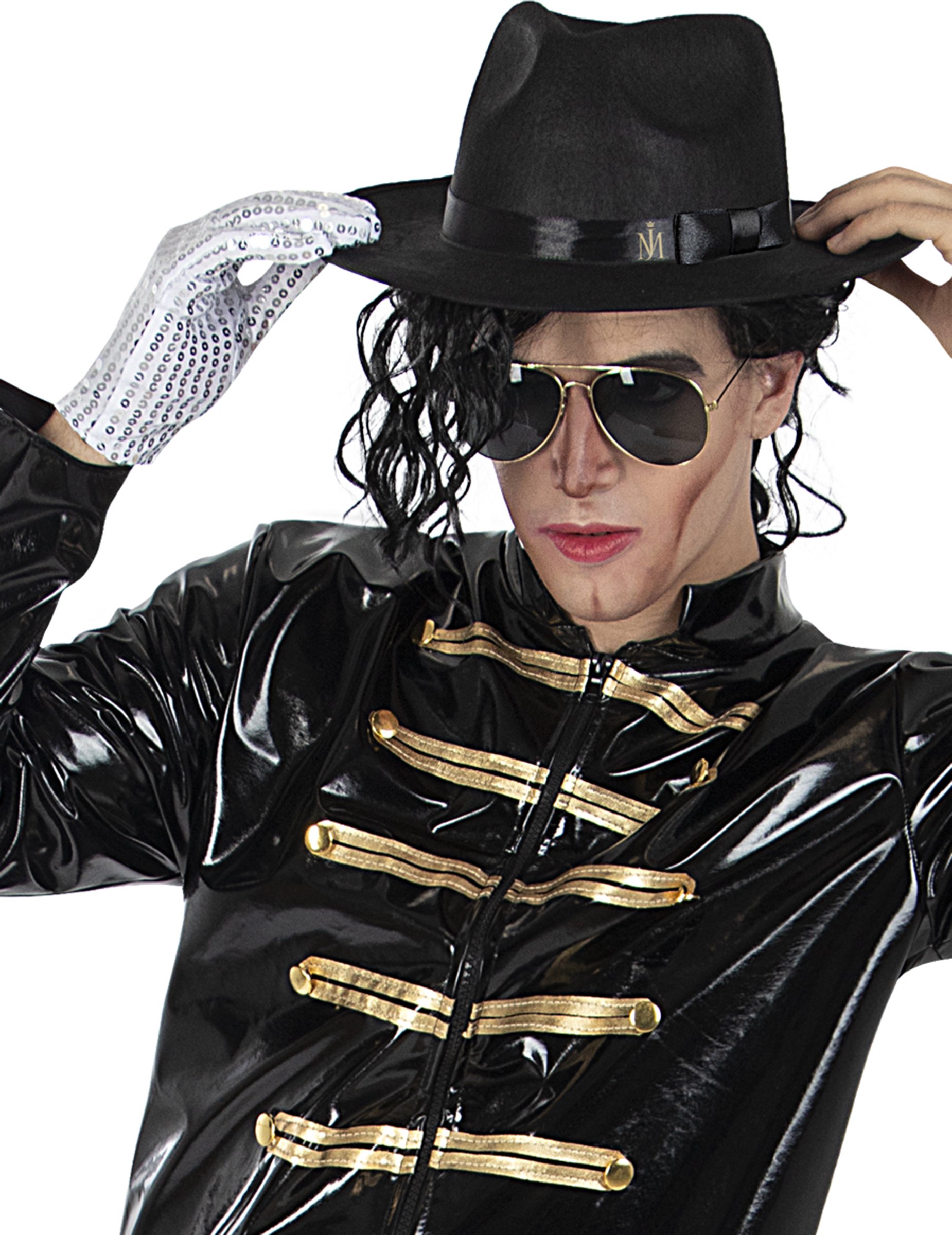 Michael Jackson Hut und Handschuh Erwachsene von FUNIGLOBAL