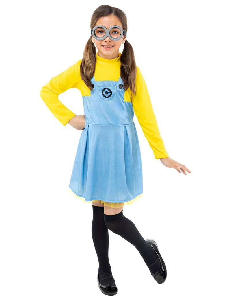 Minions Dave Kostüm für Mädchen von FUNIGLOBAL