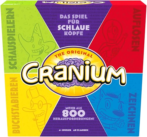 FUNKO GAMES Cranium Original, Partyspiel für Erwachsene & Kinder ab 12 Jahren, Gesellschaftsspiel für 4 oder Mehr Spieler, Familienspiel auf Deutsch, 800 Herausforderungen, 45 Min FUNKO GAMES Cranium Original, Partyspiel für Erwachsene & Kinder ab 12 Jahren, Gesellschaftsspiel für 4 oder Mehr Spieler, Familienspiel auf Deutsch, 800 Herausforderungen, 45 Min von FUNKO GAMES